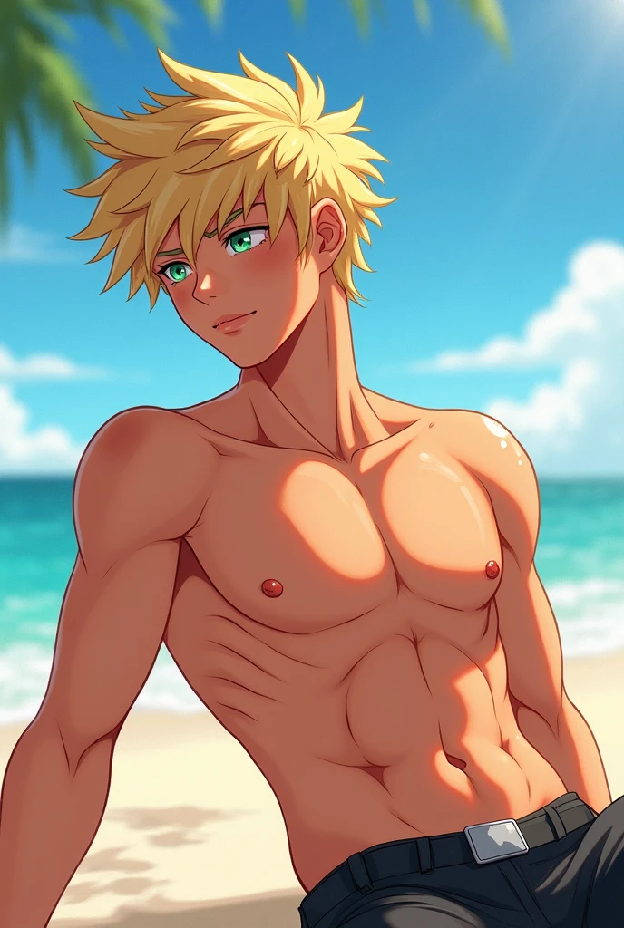 age boys tanning, relaxed on beach,skinny toned body,(big penis), 12_inches_long_penis,large penis,big bulge, boyish, cute, short, blonde hair, sun glow, cum, cum on
penis, low angle view