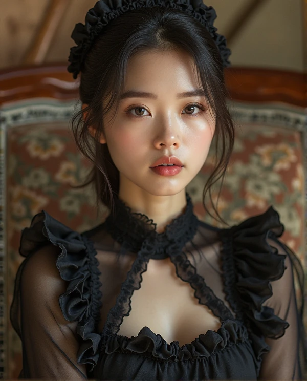 girl in gothic lolita