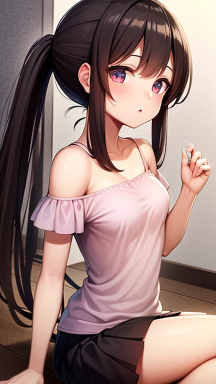 nozomi_tojo, (long_hair), long hair,1girl, solo, purple_hair, twintails, aqua_eyes, hair ornaments,((8k, RAW photo, highest quality, masterpiece), High detail RAW color photo professional close-up photo, (realistic, photo realism:1. 37), (highest quality), (best shadow), (best illustration), collarbone, ultra high resolution, highly detailed CG unified 8K wallpapers, physics-based rendering, cinematic lighting), 1girl, solo, , roxy migurdia, 1girl, ahoge, alternate hairstyle, bangs, bare shoulders, blue bow, blush, breasts, breath, , hair between eyes, long hair, smile, nipple, natural breasts, solo, thighs, very long hair, , ((masterpiece)), sideface, very detailed face, cheerleader, pompons, nude, nfsw, showing breast, nipple