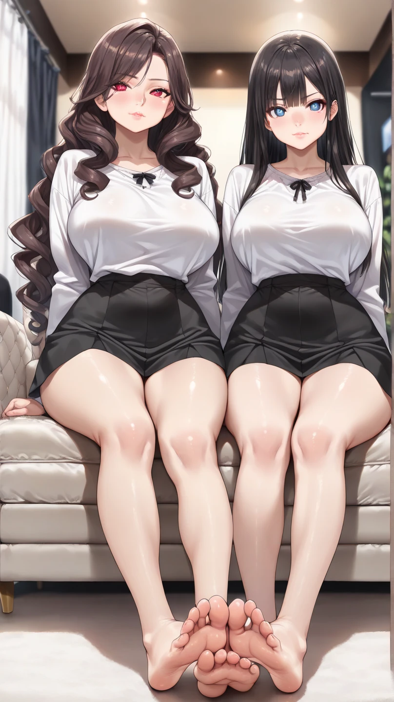ultra detailed,8k, [ 4k digital art ]!!,anime girls,black short hair,(school uniform:1.2),bow tie,pleated checked skirt,navy socks,loafers,naughty undies,curvy body,3girls lying at spacious personal room,messy bed,school bag,condoms,bukkake on buttocks,excessive cum,(happy and ahegao),thick thighs,revealing clothes