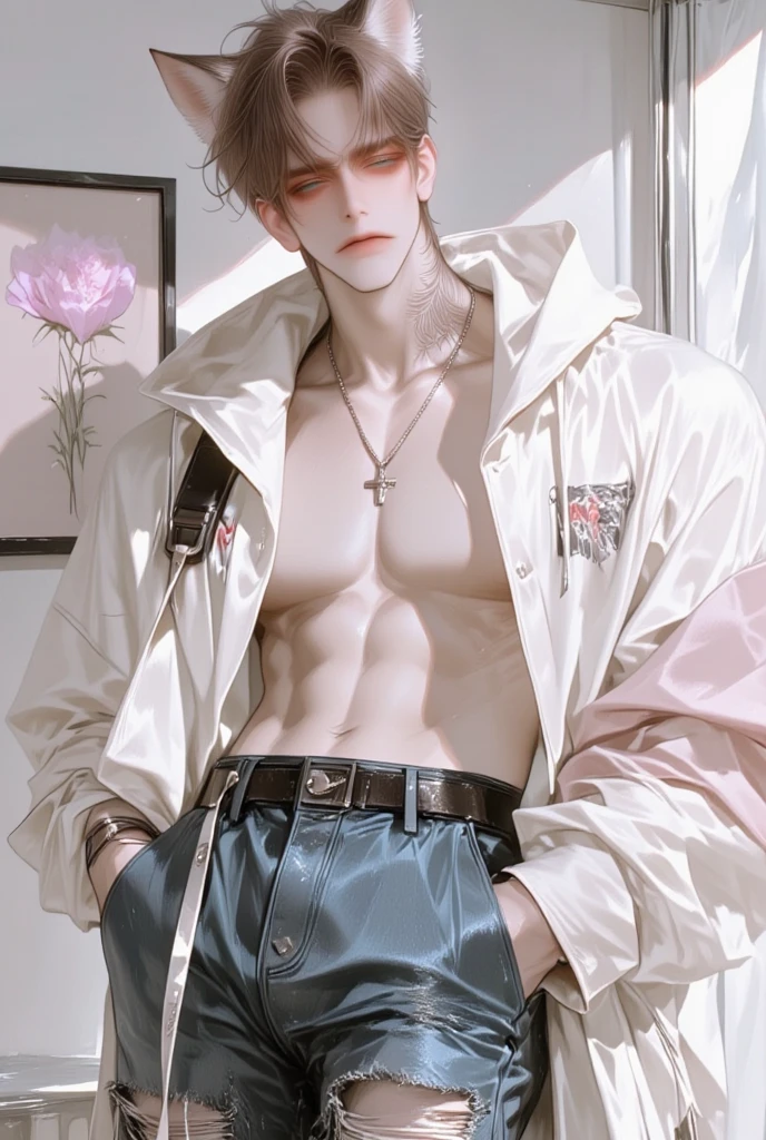 Shirtless