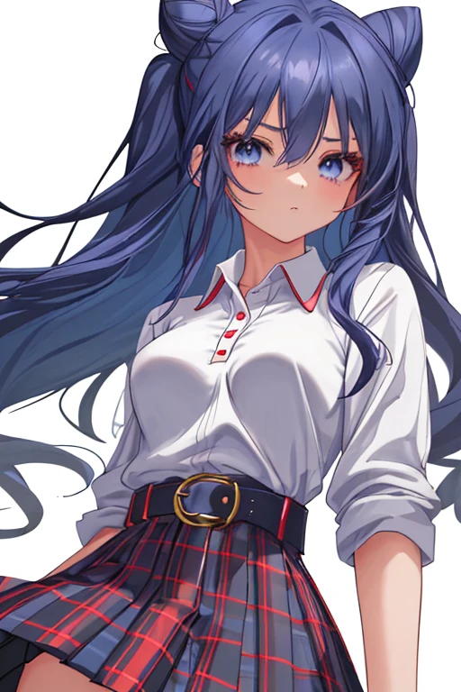 masterpiece,Highest quality,Browsing Caution,blouse, Pleated skirt,anna mochizuki,vagina,Sex,throw,At the bed,(behind),take off your clothes,(surprise,Disgust,anger),Open your mouth,Cry,,semen,Sweat