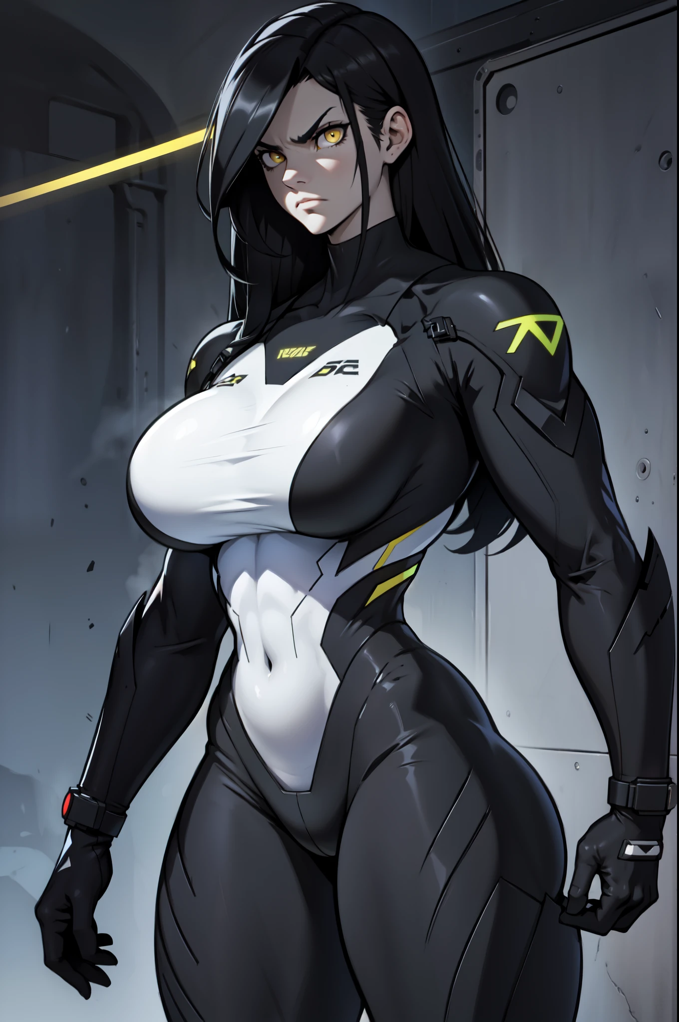 pale angry muscular girl thick breast black hair yellow eyes hair between eyes ((full black bodysuit)) ((full black bodysuit)) ((full black bodysuit)) ((full black bodysuit)) ((full black bodysuit)) thick thick thick thick thick thick thick thick thick thick thick thick thick thick thick thick thick thick thick thick