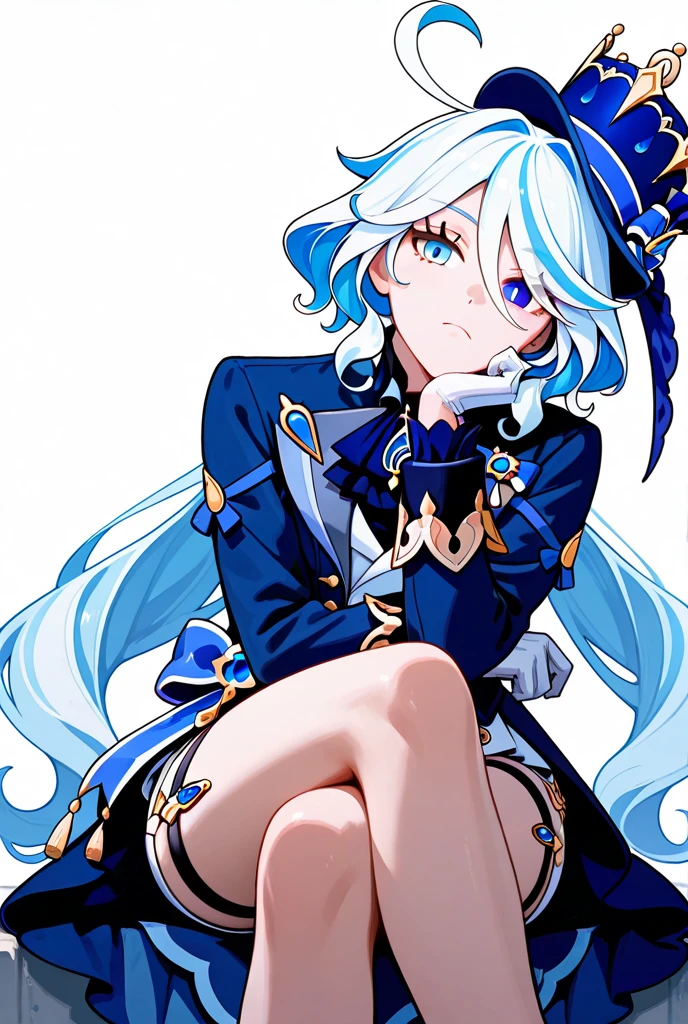 masterpiece, highest quality, One girl, alone, Crop top, No panties vagina, choker, Spread your legs,Character portrait, View Viewer, Armband, Thigh straps, boredom, Multicolored Hair, Aqua Eye, headset,Graffiti wall with paint art,Tattoo,Open your mouth,Grinning face,Beautiful face,Beautiful face
