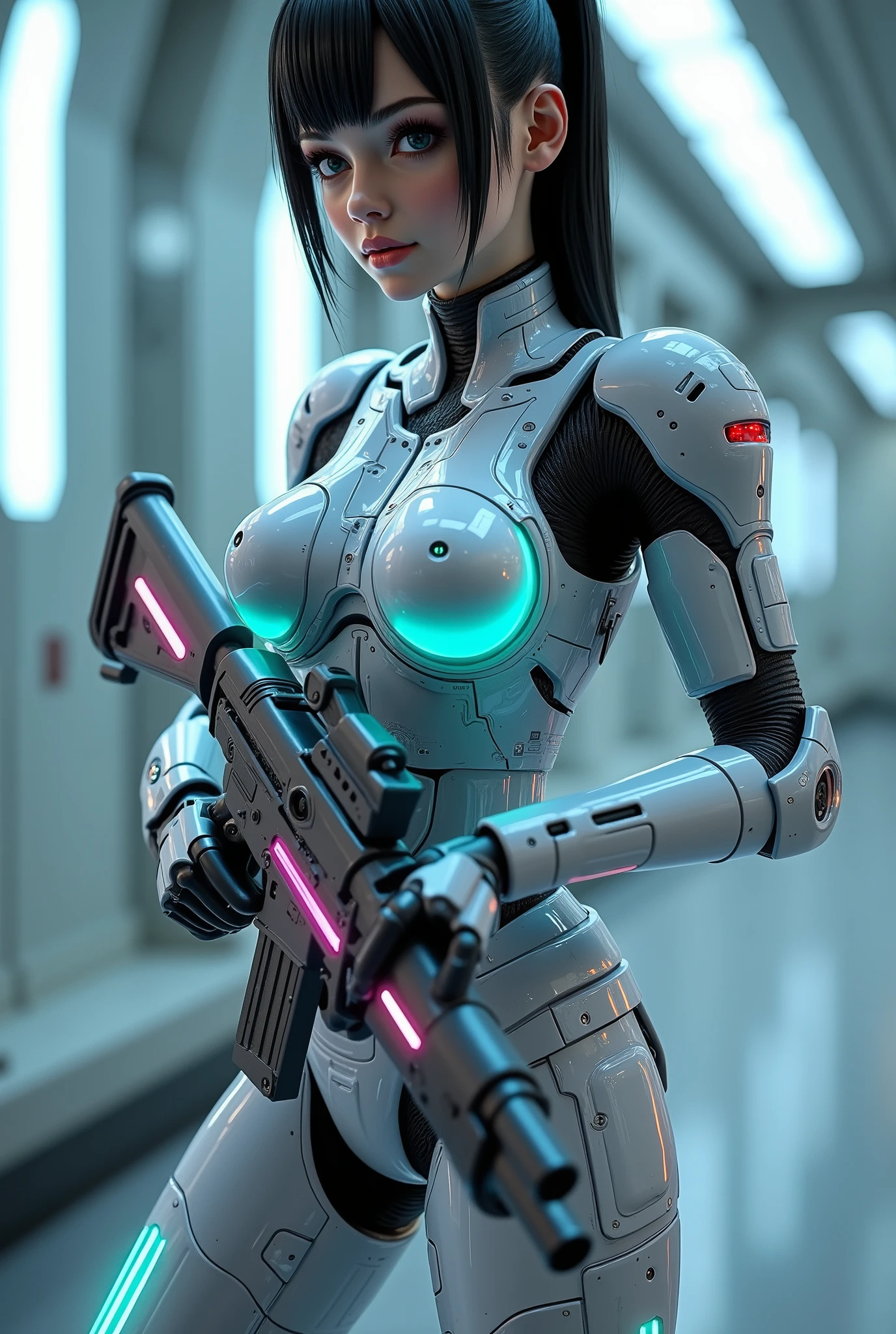 Generate nurse outfit for events in a gun game based on gun syringes