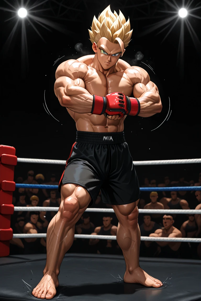 (((macho))), (((best quality))), (((master part))), (((Adolescente mexicano))), (((fisiculturista))), ((150 kg)) 20 anos, in the gym, levantamento de pesos, black shorts without shirt.