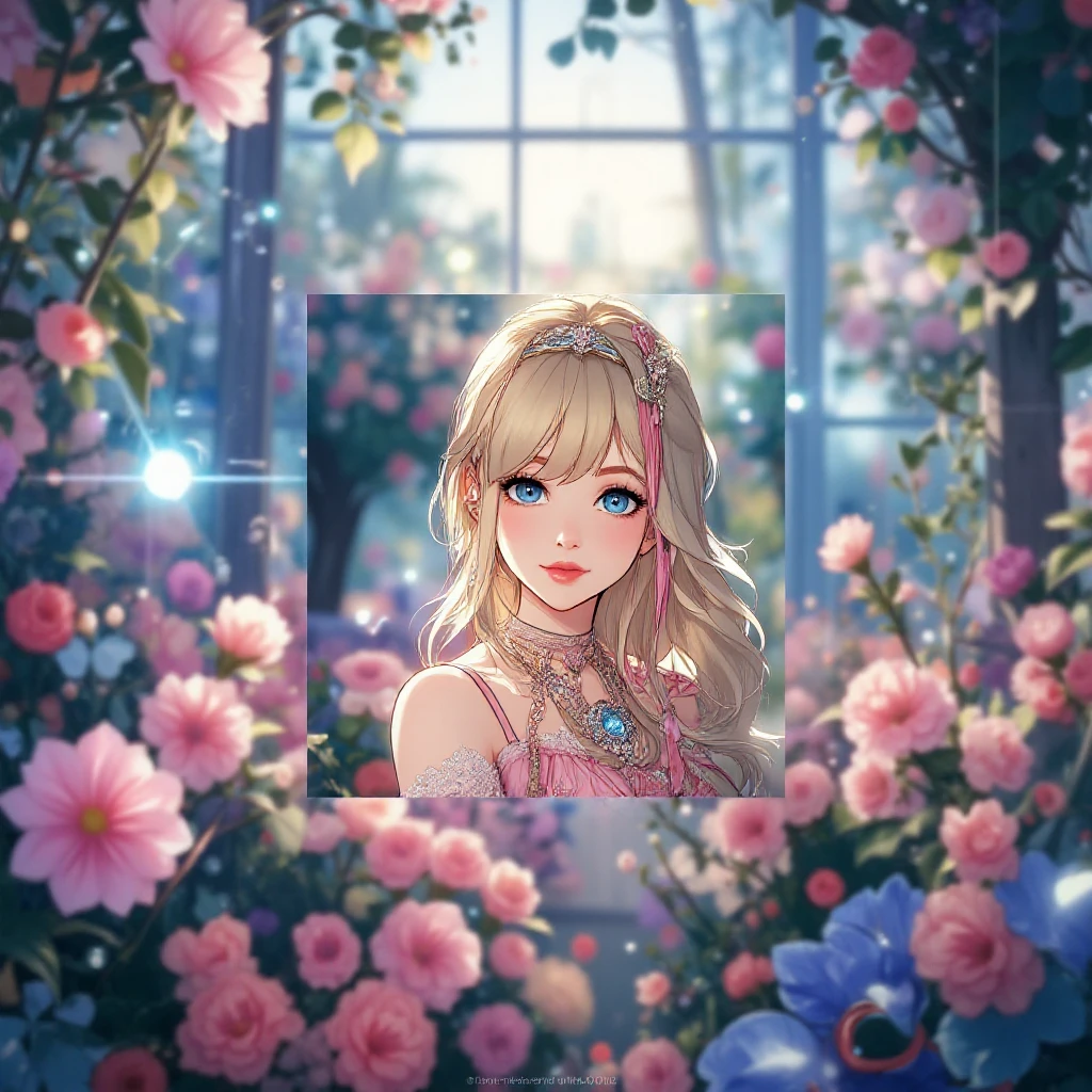 Background for banner in light pink tones, very delicate, with some roses in the image, without any written text --auto --s2