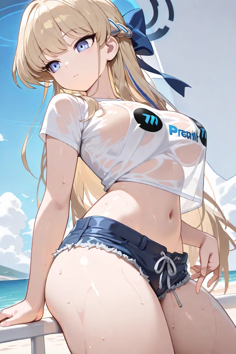 sensual、8K、4K、highest quality、High resolution: 1.2)、cute anime face、noise reduction、shining blue eyes、naked、naked足、young face、Animated eyes、brown long hair、(((big breasts)))、nude、Sit in the cockpit