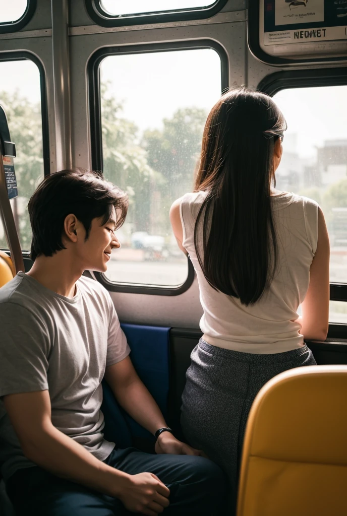 Casal viajando com uma carteira cheia de dinheiro, corpo inteiro, 16mm, 35mm, cores vivas, alta qualidade, white-balance, filme kodak, alto detalhe, 8k