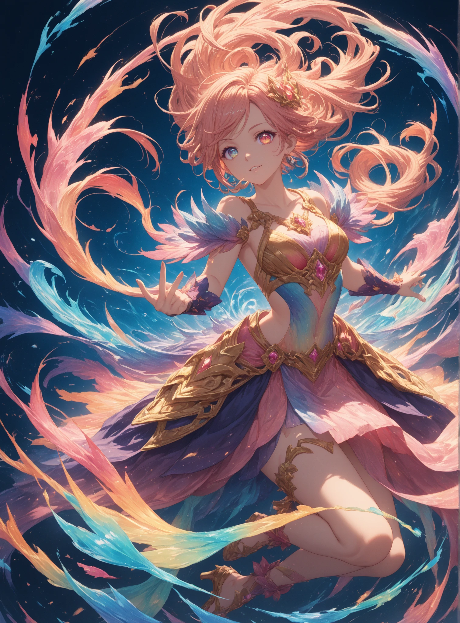 Photorealistic、Highest quality、Highest Resolution、Highest quality、８Ｋ、1人のBeautiful woman、Beautiful woman、Beautiful woman、hot、summer、smile、Smile、Upscaling、