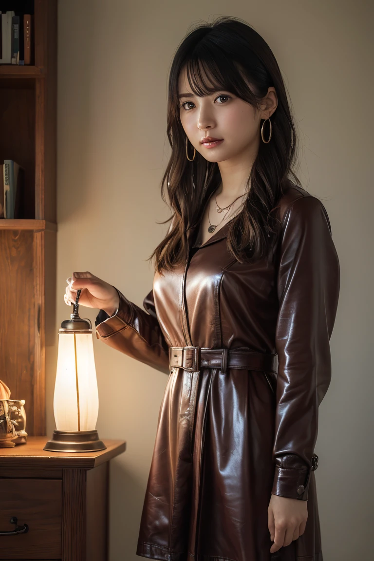 masterpiece, Excellent, (office: 1.8), Ultra-high-detail CG graphics, permanent, 1 royal sister, angry, A woman with short brown hair, Layered Dress, Cross your hands at your waist, For the audience, illustration, Wide-angle panorama