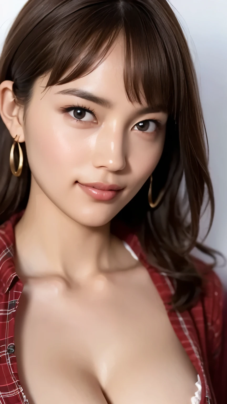 Top Quality, Masterpiece, Ultra High Resolution, (Photorealistic: 1.4), Raw Photo, 1 Girl, Brown Hair, Glossy Skin, (((Ultra Realistic Details)), Portrait, Global Illumination, Shadows, Octane Rendering, 8K, Ultra Sharp, Intricate Ornaments Details, realistic skin, sweat effect, very intricate detail, realistic light, CGSoation trend, brown eyes, glowing eyes, disney princess belle