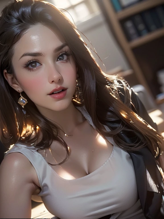 (masterpiece) (Instalike) Lucy Pinder, ((SEHR INTENSIVES MAKE-UP)), sexy woman, lush, Decollete, maid, (Adele), Chun-Li, Mouth wide open, Face portrait, sexy Pose, (Josie Loren), To sing, ((sweating)), ((exciting)), ((orgasm))