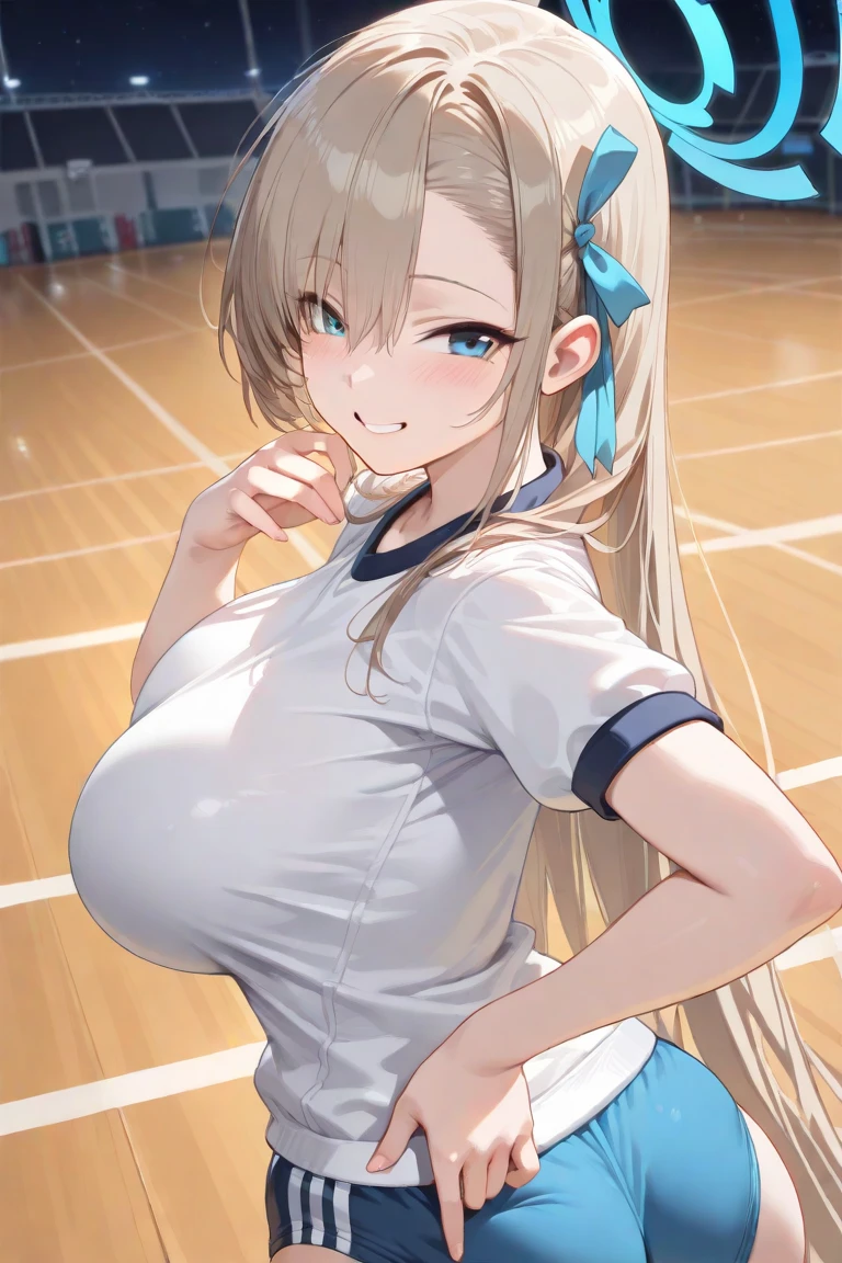 {{{{{16k,Ultra High-resolution realistic photograph of neat virgin first-year junior high school girl's in School-designated gym uniform with junior high ribbon as pretty as a actress in Grass schoolyard, She's in the first year of middle school, but she's too well developed, her cleavage tits are too beautiful, Her bra is showing through under her gym clothes, Aura of being irresistible, but a virgin}}}}},{{Extremely detailed}},{{{{{dye her cheeks flush and integrated her head pure small, thick lips, Enchanting thick gross idol's Lips}}}}},{{{{{the bang ponytail hair}}}}},{{{{{She get more attractive and smoother her body, her expression and appearance are transformed into that of a pure, Her white tits are so fluffy, and are depicted in great detail, but her sex appeal from her cleavage fills the schoolyard, her bodyline and tits and hips are getting cuter and cuter, She has been reborn as a pretty one-in-a-thousand-year girl with a sparkling aura of cuteness}}}}}