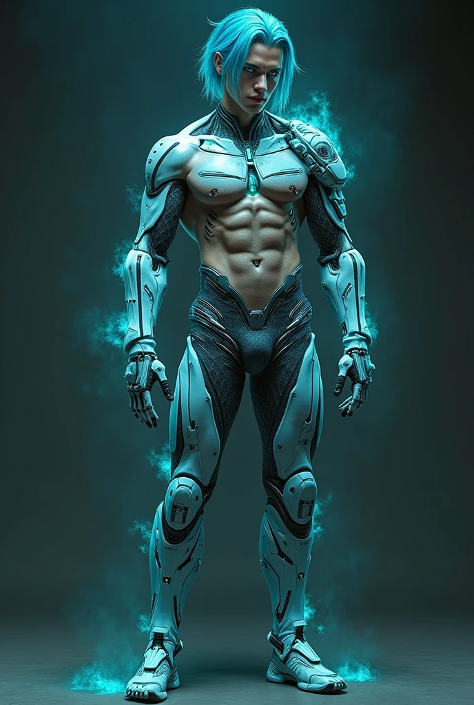 original photo, (full-body shot), ((cybernetic)) Artificial organism resembling a young person ((18 year old man)), kneeling, bald, muscular, thin and long, sculpted figures, Prominent six pack abs, Beautiful young face, plump lips, fully grown,Standing on a spaceship, ((masterpiece)), ((best quality)), 8K,high detail, super detailed, neutral expressions, fashion pose, Realistic skin texture, movie lighting, (full-body shot) , (natural posture:1.2) , (Delicate and beautiful skin:1.2) , (Beautiful and delicate face:1.2) , textured skin, (Detailed face and eyes:1.3)