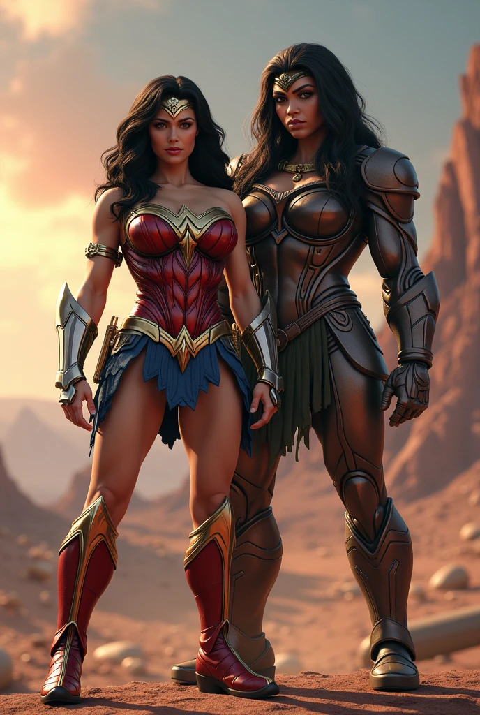 
there is a woman naked nice breast,thick body shape,standing next to a statue of a dragon, hot reptile humanoid woman, realistic fantasy illustration, hyperrealistic fantasy art, realistic fantasy render, broken  armour, broken armor, realistic, realistic fantasy artwork, , broken-armor, beautiful digital artwor,hairy vagina k, fantasy woman, completely naked.
