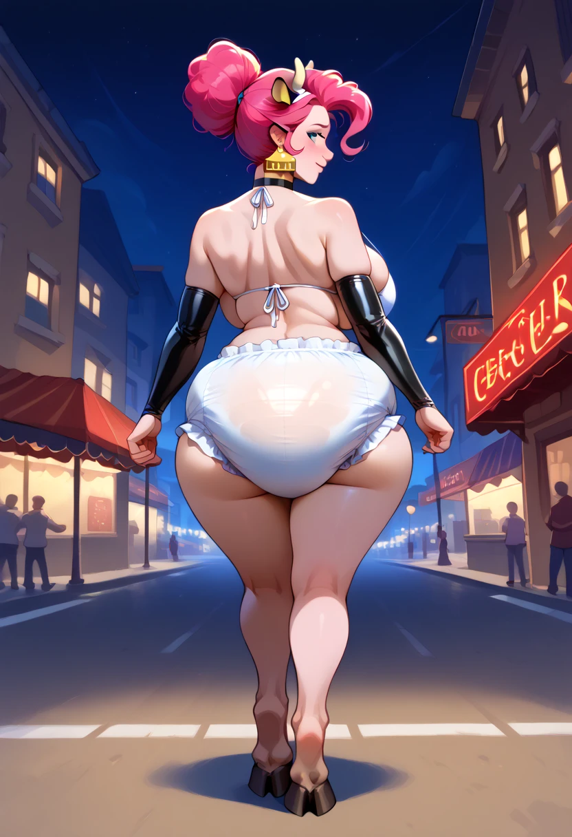 ,2girls, full body,(bimbo:1.2), pink hair, thick thighs, (thick lips,:1.2) nail polish, sharp fingernails, parted lips red lips . high ponytail, very long hair, hair hair intakes, curly hair, wavy hair, aqua nails. (mole under lip,:1.2). perfect hands
blue eyes, detailed eyes, sexy eyes, long eyelashes. glasses.
(slutty bratty gyaru bimbo), tan skin
vermilion short dress, exotic dress ,tight dress, cleavage. <lyco:LoconBurstingBreasts_v1:0.5>, bursting breasts.
hoop earrings, gold bangles, gold collar, gold bracelet, gold accessories, (platform heels,:1.2)
BREAK
Nightlife, Night city, Cyberpunk city, futuristic cityscape. Neon lights, (skyscraper:1.1), Tokyo tower, palm tree, cloth sign, ramen stall, night club. bright city lights, exotic car. alcohol, bar, ramen, soup stall ,alcohol bottles,
<lyco:envybetterhandsLocon_beta2:1>, <lyco:onimai-cs1-dim8-4-loha-step-30000:1.0>, HozukiKaede, best quality, high resolution, distinct image, oil painting (medium), highly detailed, dmt,