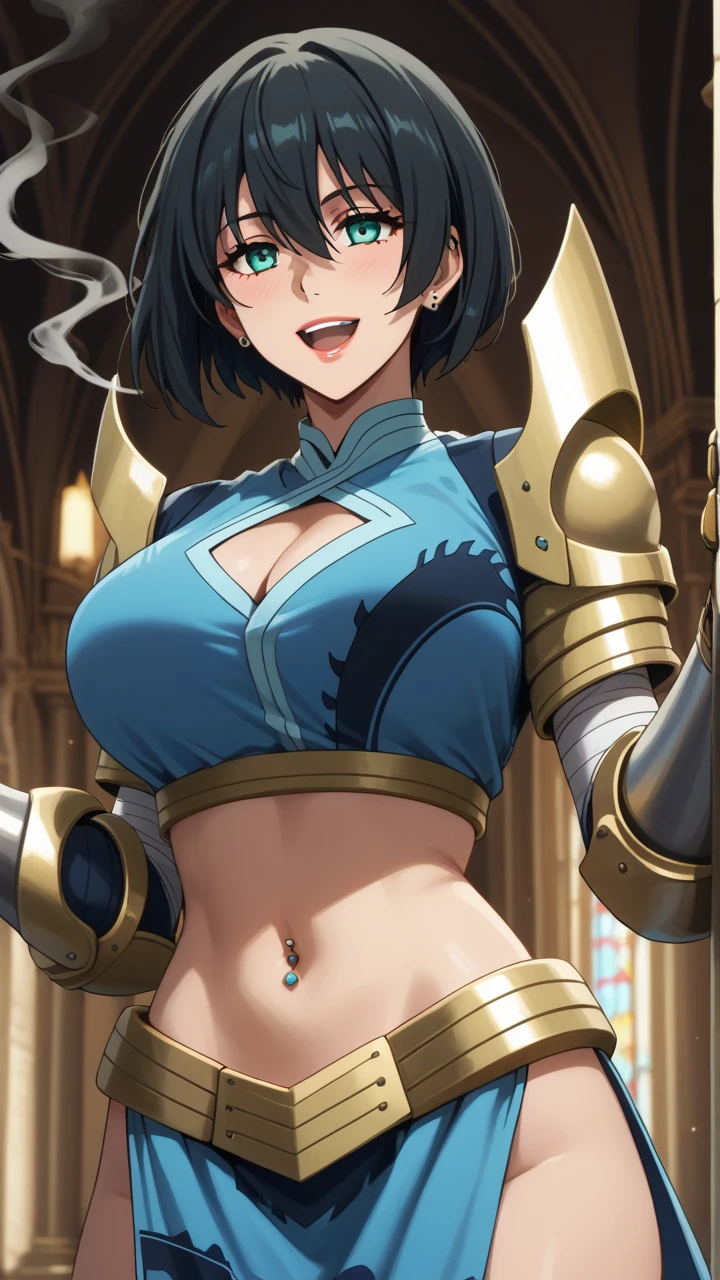 1girl, 1girl, bandages, belt, black gloves, black hair,   gloves, solo,  dynamic pose, pose,  fantasy art, latex, serious, 
masterpiece, best quality, anime screencap,   
 <lora:backlight_slider_v10:-1.5> <lora:Raiou_Style-000014:0.4> big lips, thick lips,  <lora:muscle_slider_v1:1>