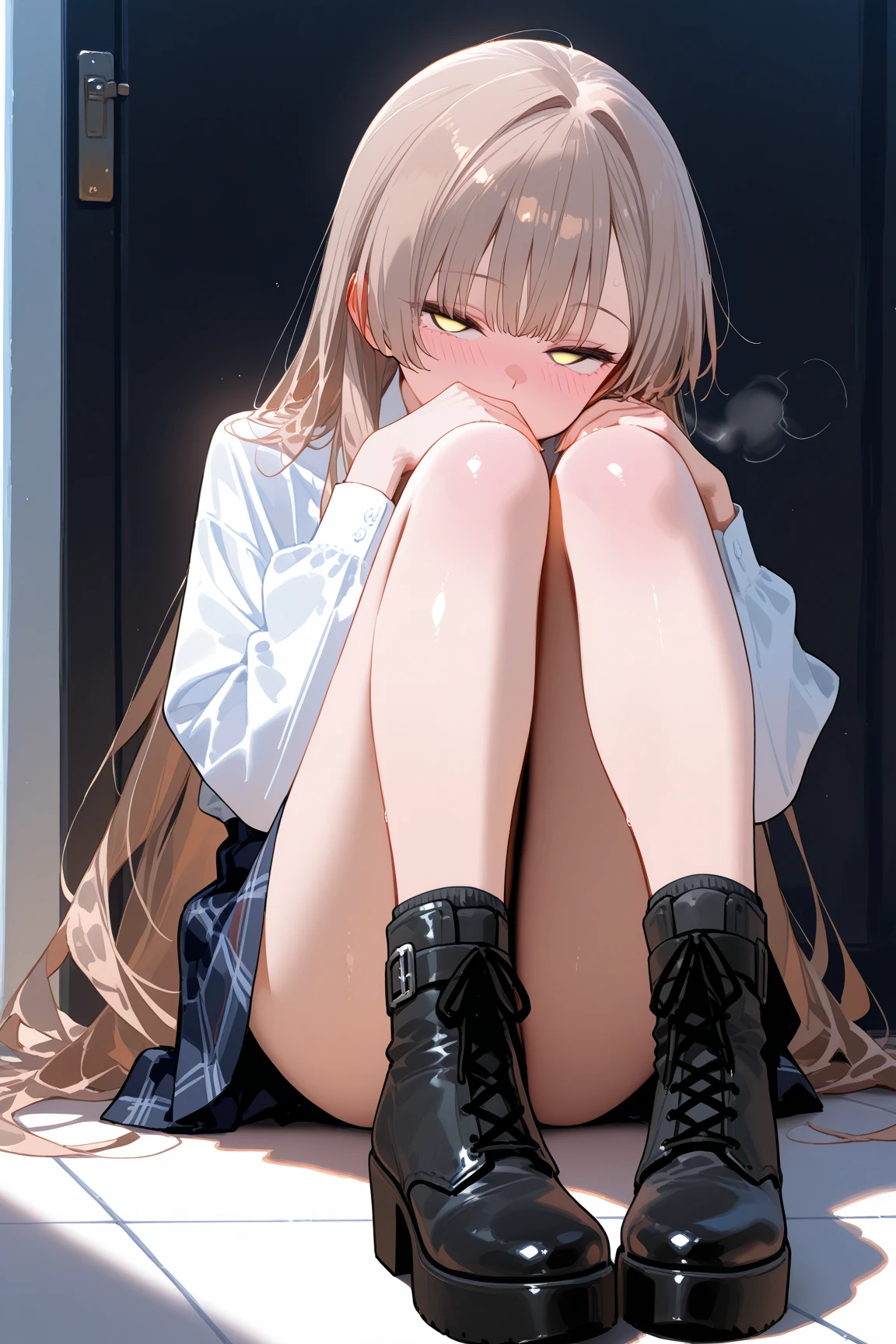 (masterpiece, Highest quality:1.2), One girl, alone,Two legs
