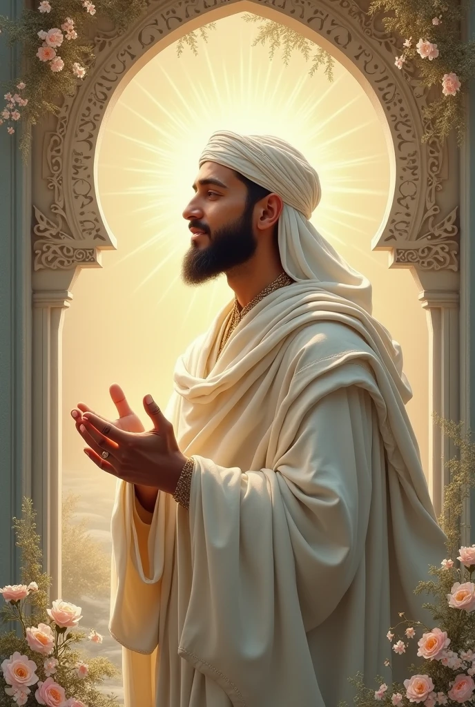 A Muslim man saw Prophet Muhammad in his dream while sleeping.