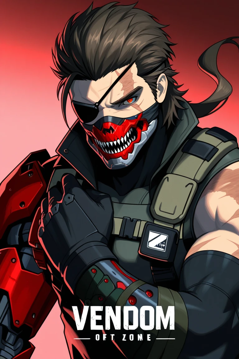 A demon from the anime Chainsaw Man, It has a hybrid hammer head, Warhammer Head, he has a gray muscular body, wearing no shirt, fully body, black hands, and look fierce, Human lips, bonitas, handsome, simple background.
