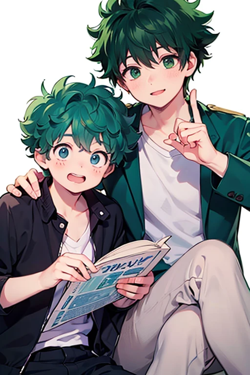 Soft boy with twenty years old,white shortcut hair,green sleepy eyes ,soft smile,sweatshirt 