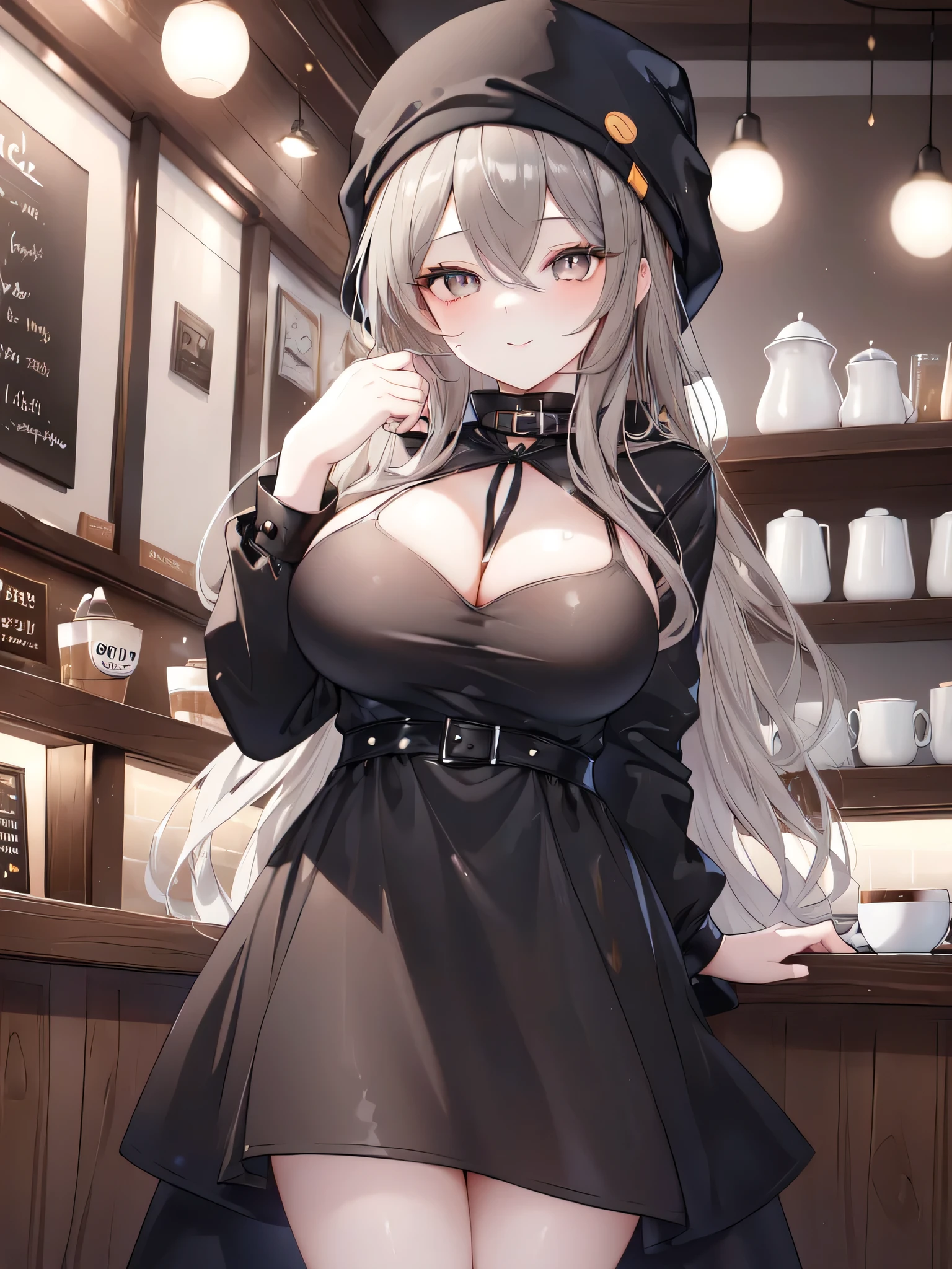 silver hair milf goddess