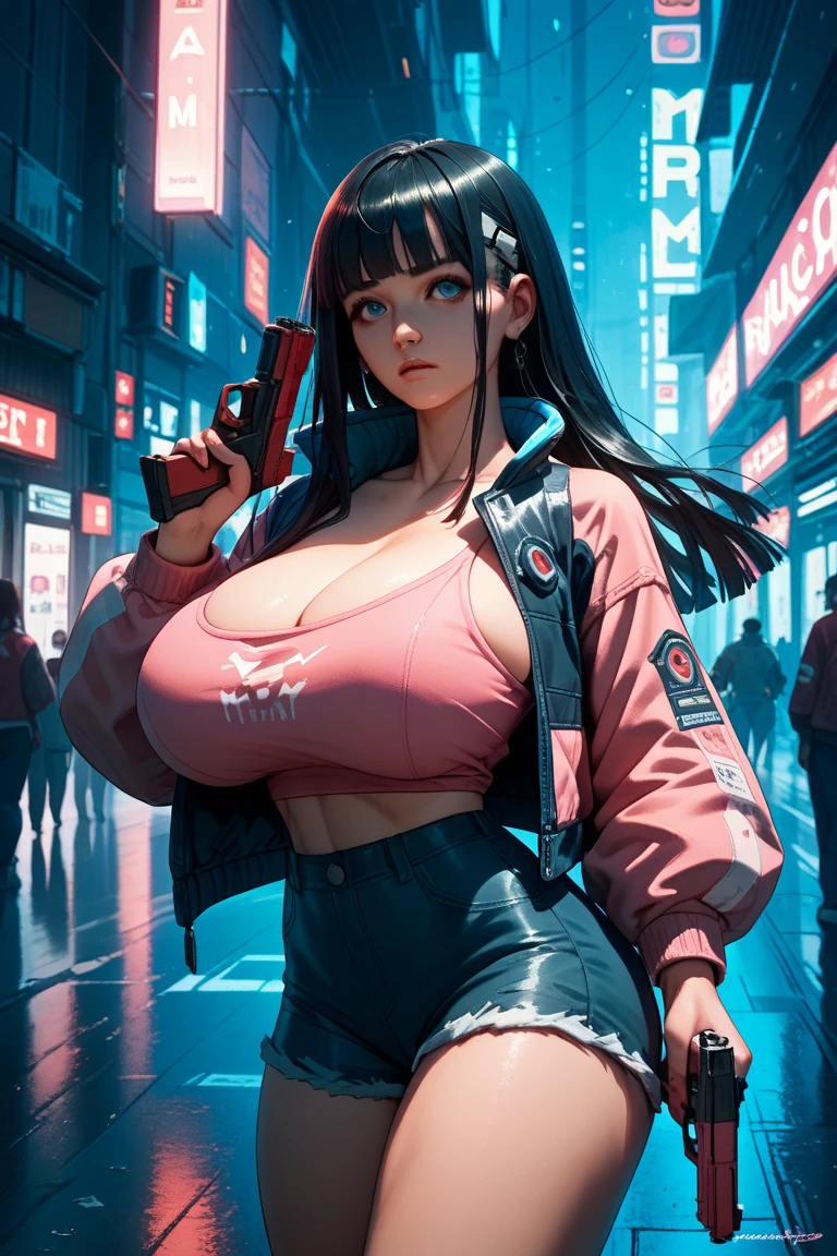 anime girl with a baseball cap and a baseball cap on, concept art inspired by Masamune Shirow, pixiv, furry art, (sfw) safe for work, oppai cyberpunk, security agent, covered sfw huge breasts, cutesexyrobutts, sfw huge breasts, breasts covered and sfw, sfw version, kda, sexy :8, seductive. highly detailed