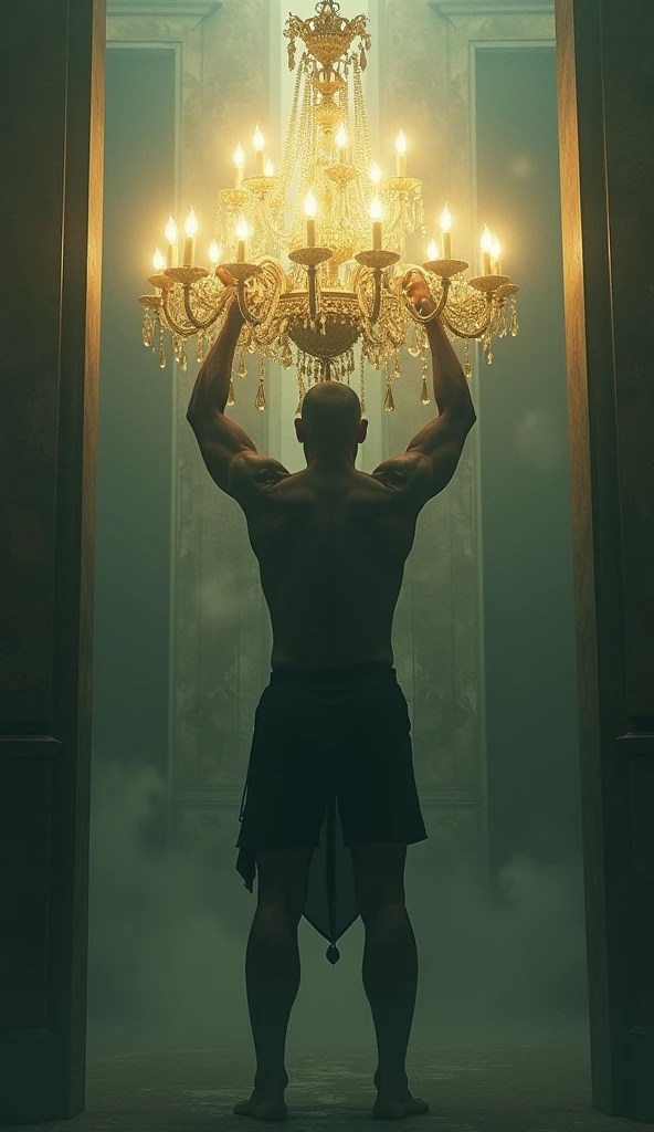 there is a naked black man with an erect floating underwater in a living room with a couch and a mirror, 8 k sensual lighting, realistic cinematic lighting, cinematic dynamic lighting, low cinematic lighting, might cinematic lighting, detailed cinematic lighting, cinematic atmospheric lighting, beautiful and cinematic lighting, good cinematic lighting, cinematic soft lighting, volumetric dramatic lighting, realistic cinematic shot, detailed cinematic shot, dramatic lighting render