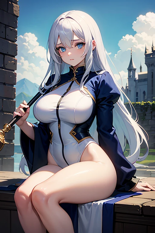 hiquality, hight resolution, ultra-detailliert, high-level image quality, hightquality, anime illustrated, (finely detailed beautiful eye: 1.2), Detailed eye depiction, (finely detailed eyes and detailed face:1.3), (extremely details CG, Best Shadow:1.1), Depth of field and blur, (perfect detail: 1.1) , digitial illustration, Enamel Art, Center, Watercolor painting, art stations, concept-art, character sheets, Lightning Wave, beautiful anime watercolors, Vibrant colors, Sharp Focus, art by:hyung tae kim, Fine detail, intricate detailes, highleg, Bikini Suit, Colossal , gargantuan butt、Curvaceous body, Detailed eye depiction, Vibrant colors, Sharp Focus, kneeking、(((spread legswide)))、realistic skin textures、Whip body、Tight miniskirt outfit、from below looking up、Panchira、Bite、The bikini、highleg、Ahegao