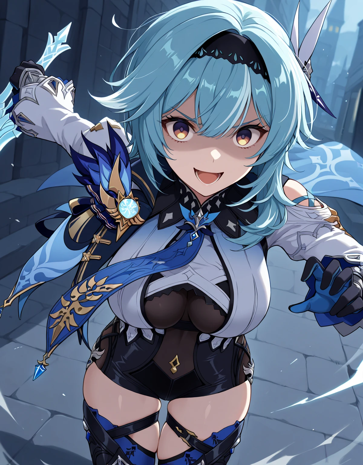 ((Above the shoulder，facial closeups))， Bigboobs， looking at viewert， ultra-realistic realism, Ghibli-style colors,  Ghibli-style colors, japanese manga,  Standing Picture, angle of view,  foreshortening, foreshortening, 8K, super detailing，All women have big breasts,Endless realism, cellshading,，character sheets, reference sheet, Standing Picture, 8K, super detailing, 1080p, Women's HD，femele, 16k, A high resolution, Best quality, high high quality, Anatomically correct, tmasterpiece, Acura, hyper HD，as elegant as a swan，unreal-engine， Ghibli-style colors,   japanese manga,  Standing Picture, angle of view,battle armor，ssee-through，Lace skirt，Blue hair，Red-eyed，Sexy big breasts，Transparent tulle clothes