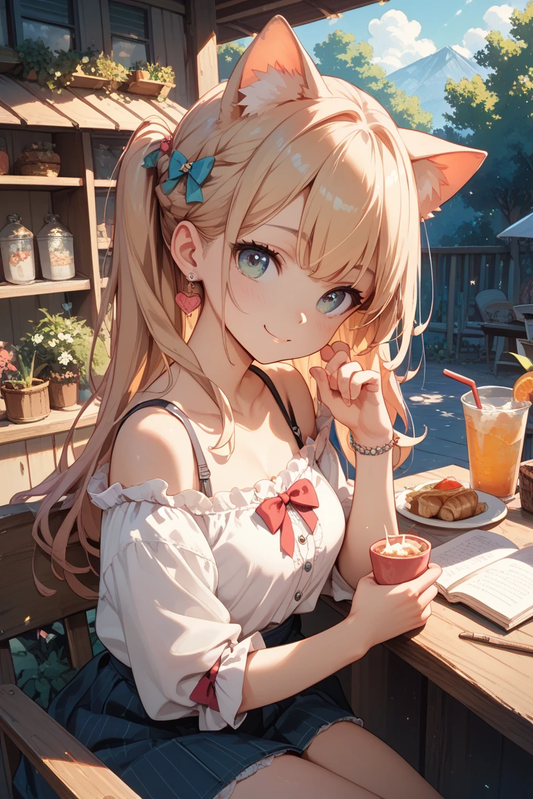 a cute little cat