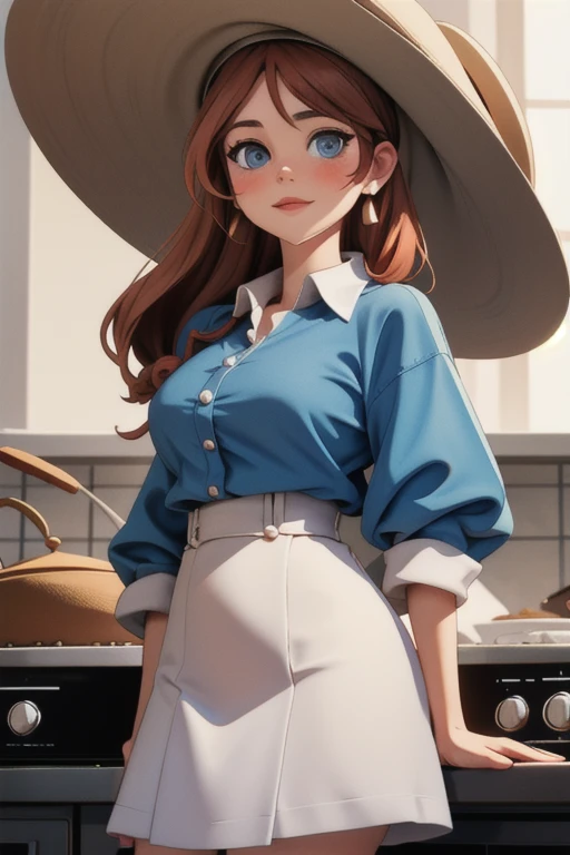 ,French round hat , maam , cook,