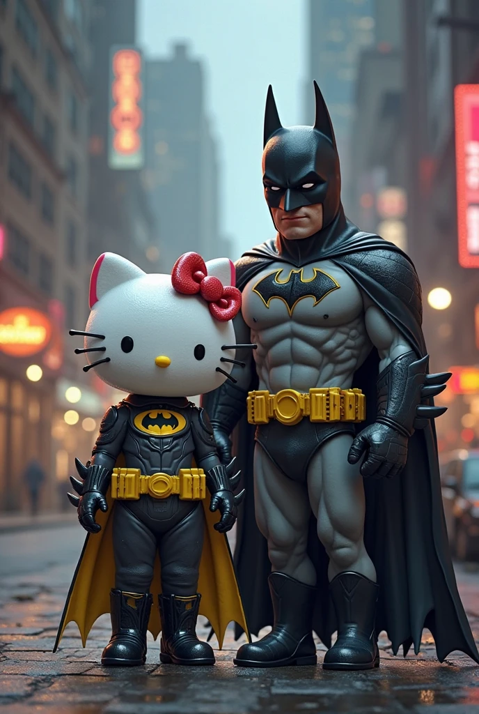 Hello Kitty Tall with Batman