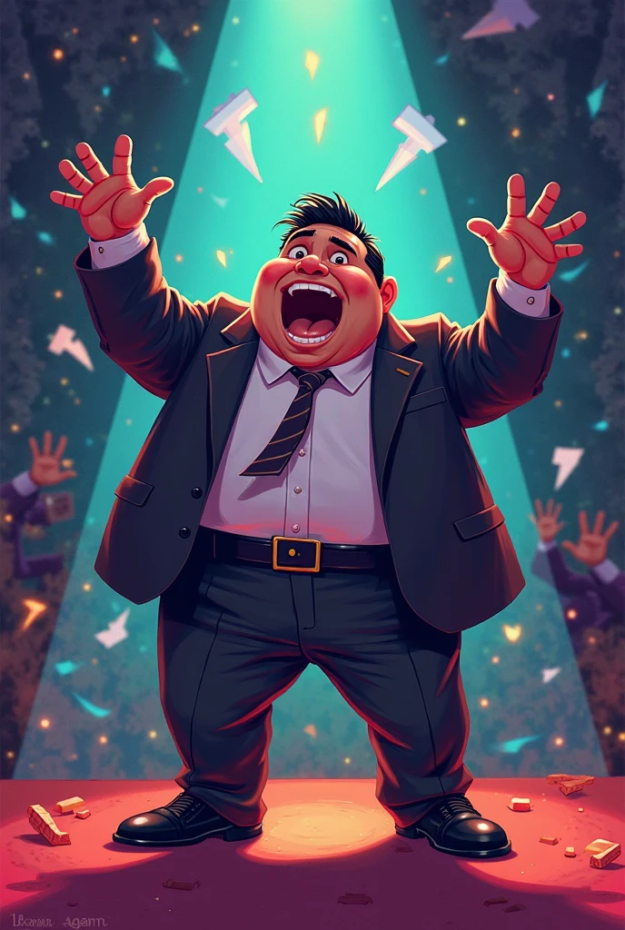Imagine a cartoon where the Philippine media is depicted as a large, overburdened juggler in a circus tent. The juggler is balancing various objects labeled "Truth," "Freedom," "Sensationalism," "Propaganda," and "Public Interest." Some objects are falling or being dropped, while others are being precariously balanced. The audience, representing the public, looks both entertained and confused.
