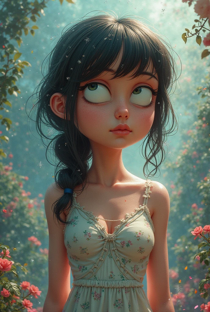 Lisa Frank Art Color, Full Body, Small Breasts, Perfect Buttocks, Beautiful Woman, Multicolored Long Hair, Multicolored Aurora, Art Face by Tom Bagshaw, Emile Vernon Style, Full Body Dynamic Motion Pose, Beautiful Woman with Long Hair, Jewelry gold, oil painting, fantasy, intricate, stunning highly detailed girl by Artgerm and Edouard Bisson, beautiful elegant, fantasy, flowers, forest, Highly Detailed, Digital Airbrush, photorealistic, Octane Rendering, black hair, black lips, gothic, rapunzel hair long, long golden and black hair, long golden and black hair, Digital Painting, soft skin wide eyes watercolor, style, sketch, Watercolor paiting, Watercolorist,very beautiful cute girl, (masterpiece:1.3), (8k, photorealistic, RAW photo, best quality:1.4), Sharp focus:1.2, A beautiful woman with perfect body:1.4, Slim abdomen:1.2, ((Layered haircut)), (((bare ass))),(shaved pubic hair), (wearing a white transparent extreme micro bikini,), Highly detailed face and skin texture, Detailed eyes, realistic eyes, beautiful detailed eyes, (realistic skin), attractive, ultra high res, ultra realistic, highly detailed, golden ratio, (detaled face:1.2), looking at viewer, smile, full body shot, (no bra), ((((no panties)))), (beautiful blue eyes, gorgeous pale pink curly hair, white skin, slim abdomen,  perfect slim figure), (her crotch is wet), ((she is wet)), ((from high angle shot)), (tongue out and mouth open:1.2), (eyes looked up:1.3), (her face and breasts are wet),Naked Summer, Full Tattoo, (Masterpiece, Top Quality, Best Quality, Official Art, Beautiful and aesthetic: 1.2), (1 flower), full body, Extremely Detailed, (Fractal Art: 1.3), Colorful, More Detailed , "Best Quality", "Masterpiece, Sakimichan-style art, slight smile, legs open, pubic hair view, 1 sexy girl in transparent forest clothing, exposed breasts, open transparent T-shirt, Mandala and flower tattoos, Best Quality ,black hair fused with platinum and gold, naked girl, visible beautiful
