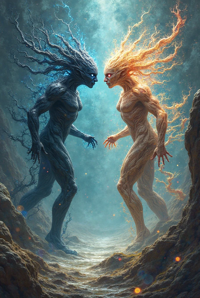 Underwater, Sea, Water elemental, Humanoid, Transformation, Combat, Arms as weapons, Stylish, Smooth body, Sea dweller, Deep sea, Water armor, Standard body type, Slim, Duel Masters