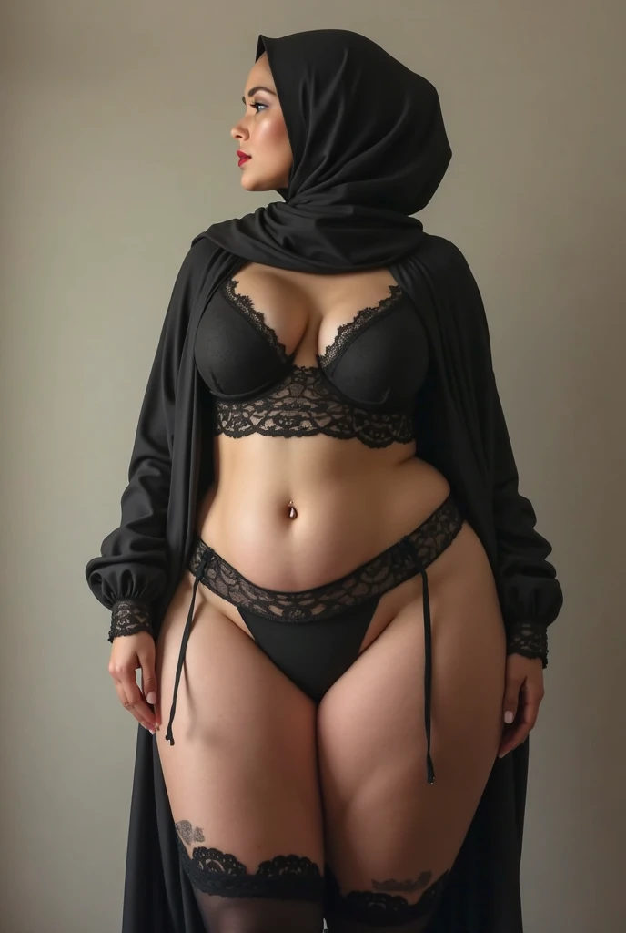 Niqab 44 boobs hindu fat girl hot sexy wearing just bra panti