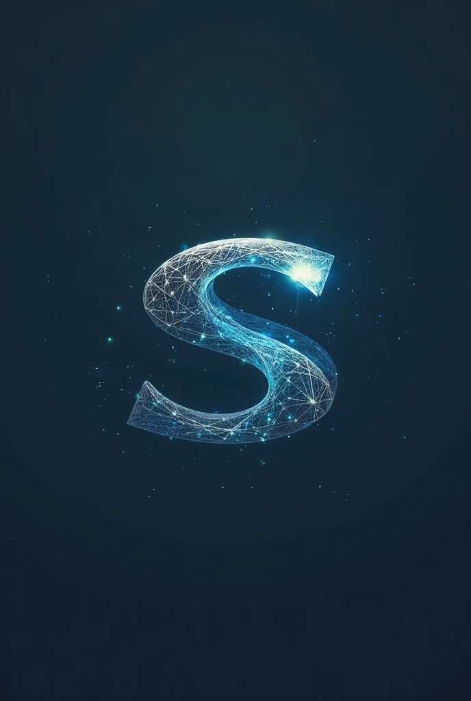 Create 5 agency logos with the letter S and C combined, that they are creative and diamantative, colors in shades of blue or green, elegant