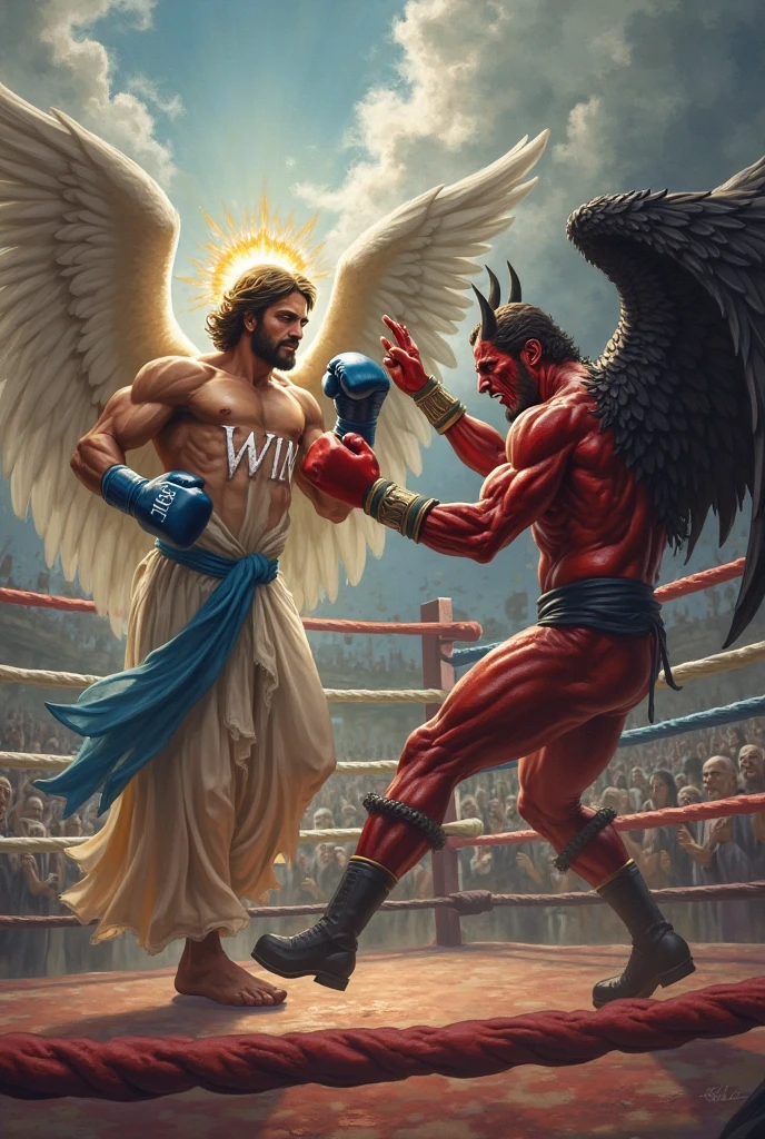 Mysterious angel heaven fights jomem --auto