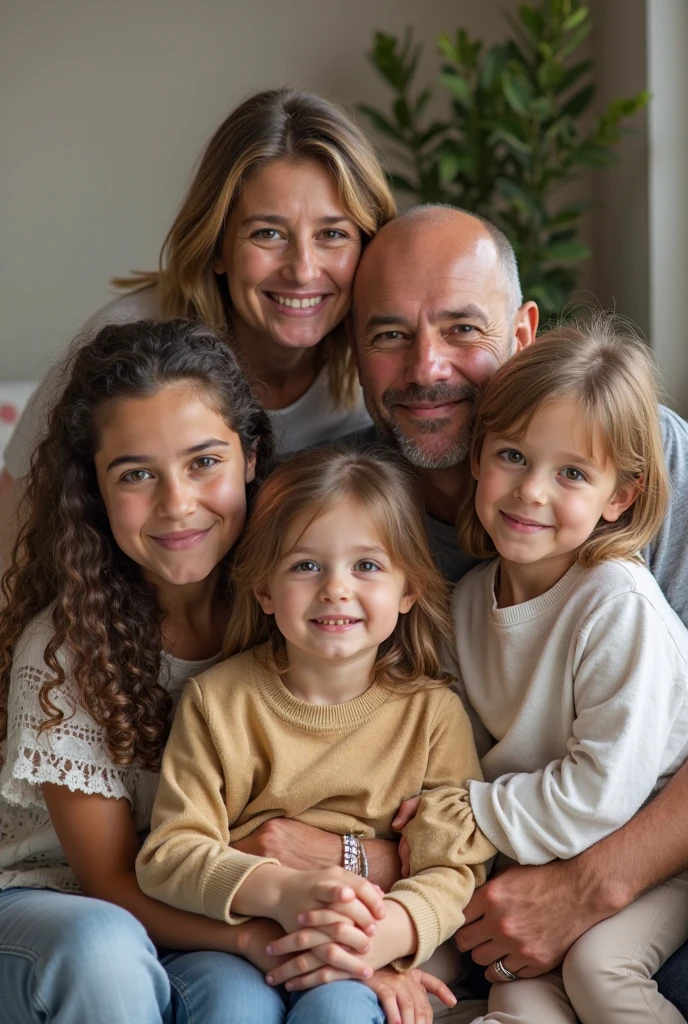 There are four people who are posing for a photo together, imagem de perfil, foto de perfil, tirado no iphone 14 pro, Happy family, tirado no iphone 1 3 pro, family portrait, foto do perfil, Capturado no iPhone, foto de perfil, Family photo, Postagem 4k, 4 k post, taken in the early 2020s, Tiro no iPhone 1 3 Pro