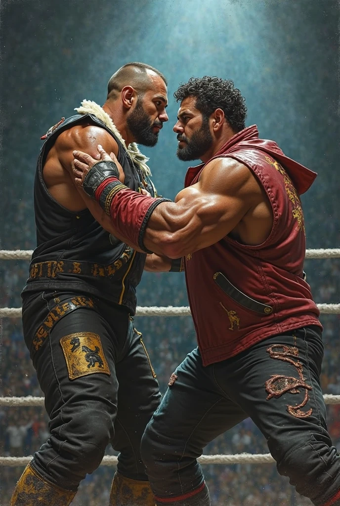 Brock Lesnar vs Khan baba