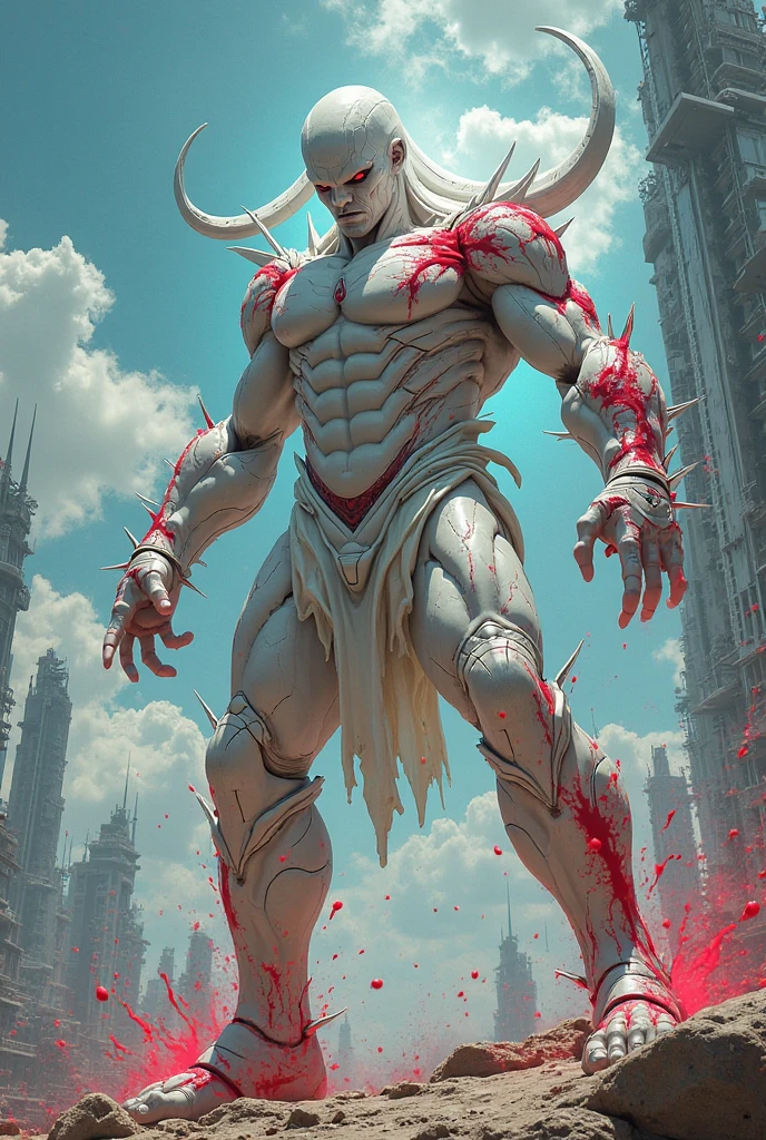 (megan fox), ((((((1 muscular demon girl)))))), (((huge upper body))), long hair, ((((huge demon wings))), (((pale skin))), (((sharp teeth, Huge horns, large nails))), navel, ((((full body front view)))), (((perfect hands, perfect fingers))), (((black empty background)))