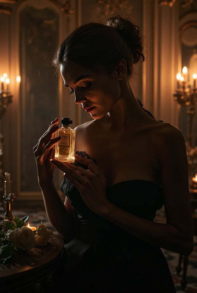 woman romantic dinner