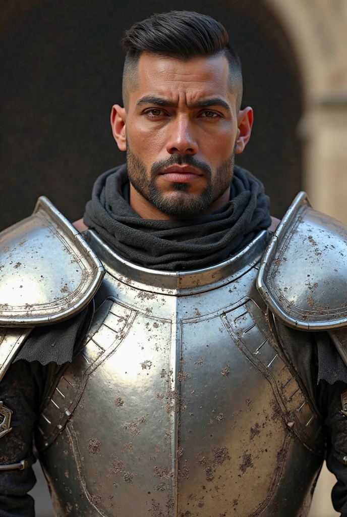 {{Masterpiece, best quality, painting, dramatic, male focus, by Gustave Klimt}}, ((((the full body portrait of a 30 year old male knight, manly, violent, sexy, tall, young, he has silver hair, tan, scarred face, sullen, arrogant, pensive, majestic)))), (((((((He is covered in blood, wearing cyborg plate armor, with a red diamond shape on his chest))))))). ((Jungle background, hawk moths flying))