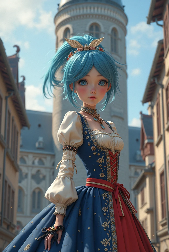 (((masterpiece))), (((best quality))), ((ultra-detailed)), (hyperrealistic), (highly detailed CG illustration), ((an extremely delicate and beautiful)),cinematic light, Create a stunning anime artwork that is currently trending on ArtStation, showcasing exquisite beauty and captivating aesthetics. The art piece should be highly detailed, featuring a compelling character and a visually appealing environment. The character in the artwork is a graceful and enchanting figure, radiating an aura of elegance. Pay close attention to intricate facial features, such as mesmerizing eyes with vibrant colors and delicate shading. The character's clothing should be designed with elaborate patterns, flowing fabrics, and rich textures, reflecting a blend of fantasy and contemporary fashion. Place the character in a captivating environment that enhances the overall appeal of the artwork. It could be a breathtaking natural landscape, a bustling futuristic cityscape, or a mystical realm filled with magical elements. Incorporate vibrant colors, dynamic lighting, and detailed background elements to create a sense of depth and immersion. Consider the latest trends in anime art, such as incorporating unique lighting effects, exploring creative composition techniques, or experimenting with unconventional color palettes. Take inspiration from the top artists on ArtStation and their exceptional execution of various art styles and themes. Camera: Choose an angle that highlights the character's beauty and the immersive environment. Lighting: Utilize atmospheric lighting techniques to create depth and mood. Resolution: Aim for a high-resolution artwork to showcase intricate details and clarity. Art Inspirations: Seek inspiration from the trending artists on ArtStation, exploring different styles, genres, and themes.