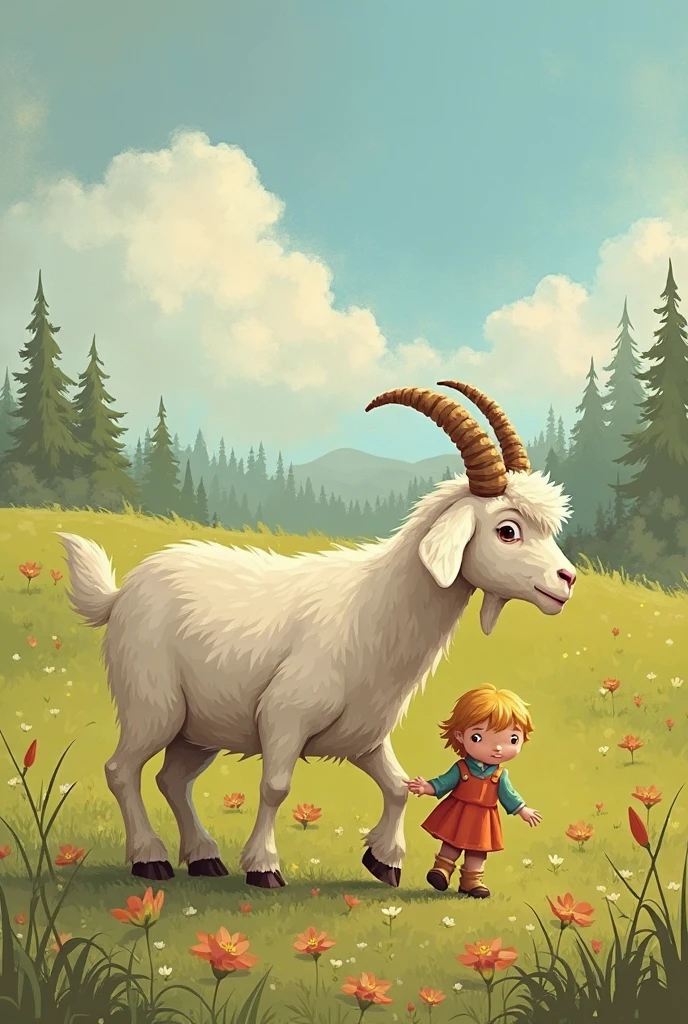 unique creature small lion and sheep, ultra realistic