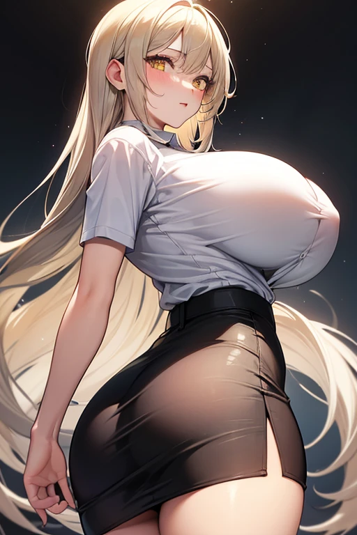 masterpiece, Highest quality, High resolution, hmmisaki, Long Hair, Symbol-shaped pupil, +_+, Big Breasts, White gloves, Elbow hand pockets, White knee socks, smile,　　Shoulder bag　Cleavage　　Earrings, necklace, clavicle, Off the shoulder, 18-year-old　　high school student　Tall++　(Summer clothes、Student uniform、Short sleeve、Very short mini skirt、Tight clothing、Wet clothes、Clothes stick)　　(Large Breasts:1.3)　　Thighs+++　Big Ass　　Beautiful legs　　　On the bed++　　nsfw++ Cleavage++　　lure+++　　Torn clothes++　　Sweating profusely:1.3++　　 High humidity　　Sweaty++　　excited++　　(Wet clothes:1.3) (Clothes stick:1.3) (See-through underwear:1.3)(((lureする:1.3))))、 ((be horny:1.3))、(((Overbreathing:1.2)))　((pregnant:1.3))