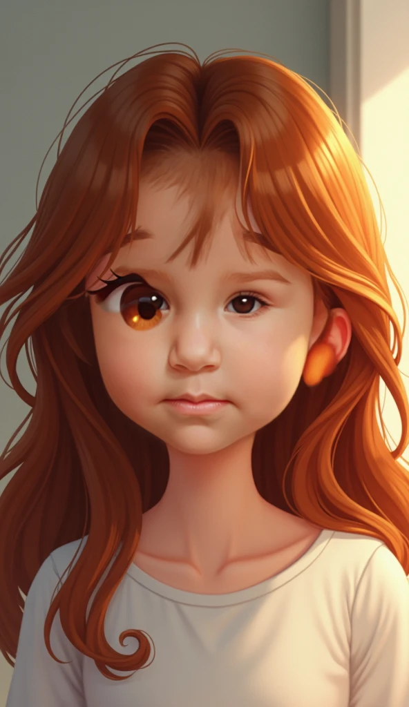 arafed image of a girl with long hair and a blue dress, adorable digital painting, childrens art in artstation, cute detailed digital art, realistic cute girl painting, stunning digital illustration, beautiful digital illustration, cartoon digital painting, 🤤 girl portrait, cute digital art, closeup character portrait, beautiful digital artwork, realistic digital illustration, epic digital art illustration