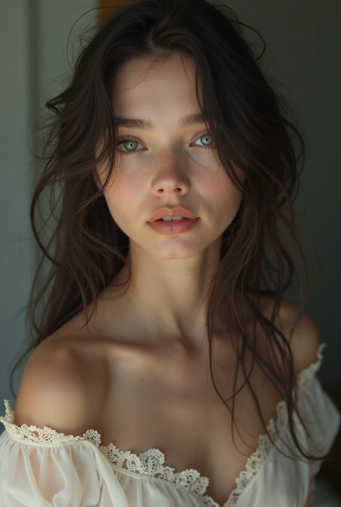 (masterpiece:1.3), (8 K, photorealistic, RAW photo, Best quality: 1.4), (1 girl), Beautiful face, (realistic face), (black hair, long hair:1.3), pretty haircut, Realistic eyes, beautiful detailed eyes, (Realistic skin), beautiful skin, (sweater), absurdity, attractive, ultra high resolution, ultra realistic, very detailed, psychologist consultant